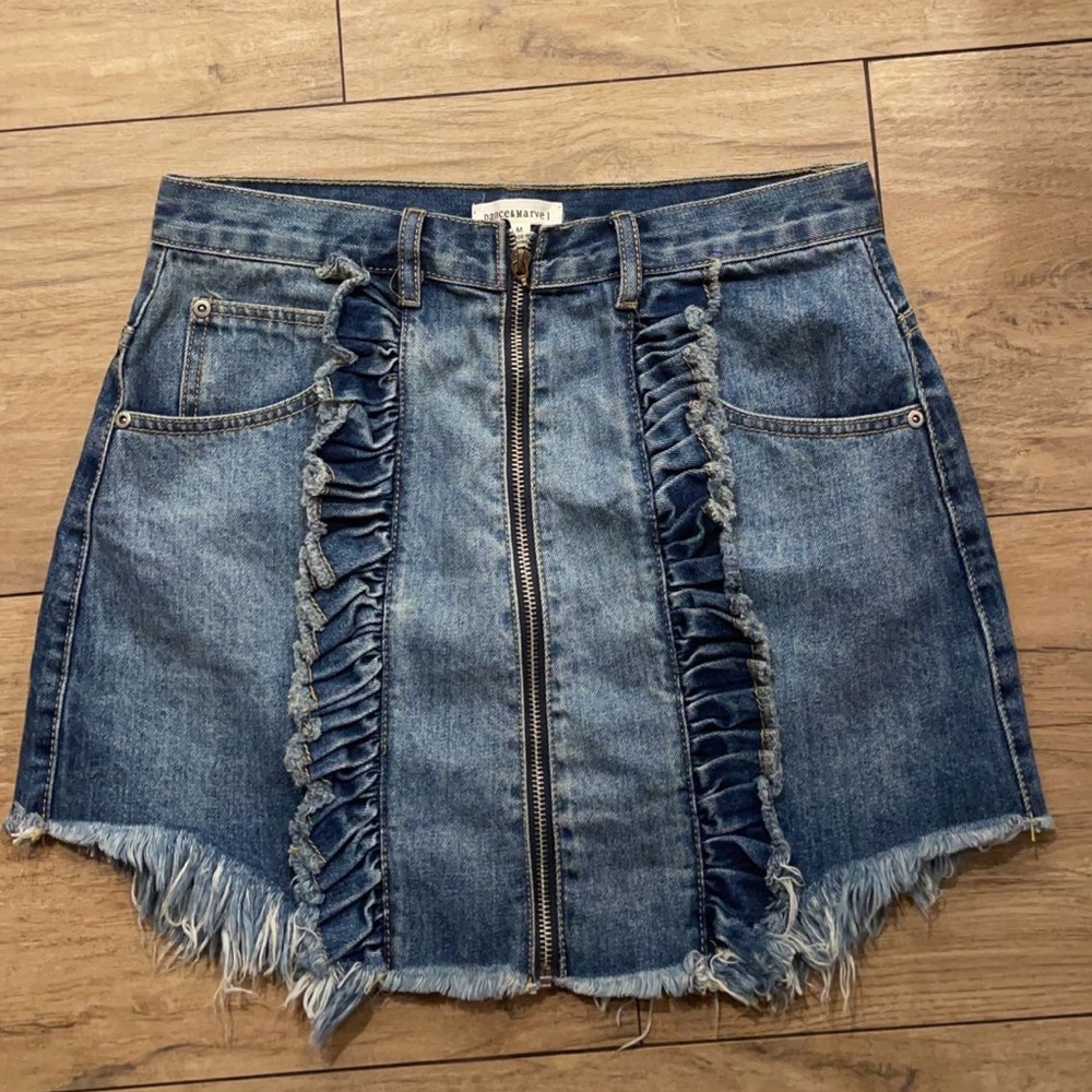 adorable skirt with ruffles